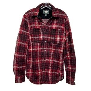 Roots | Plaid Medium Weight Shacket Coat Size  Small